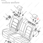 6086169800742|6086169800742 | Seat headrest guide sleeve | GEELY parts | 6600137560742 | 6600137560742 | Coolray | PartsFinds