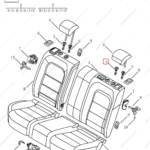 6086169900742|6086169900742 | Seat headrest guide sleeve | GEELY parts | 6600137558742 | 6600137558742 | Coolray | PartsFinds