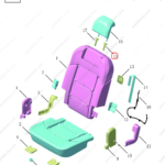 6088080500742|6088080500742 | Seat headrest guide sleeve | GEELY parts | 8889498501742 | 8889498501742 | OKAVANGO | PartsFinds