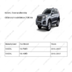 6107114XKW09A|6107114XKW09A | Door weatherstrip | HAVAL parts | | | H8 RWD | H8 AWD | PartsFinds