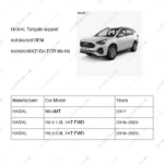 6309300XKZ1DA|6309300XKZ1DA | Tailgate support rod bracket | HAVAL parts | | | M6 6MT | H6 II 1.5L 7AT FWD | H6 II 2.0L 7AT FWD | PartsFinds