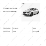 6801150-U01|6801150U01 | Seat rail | CHANGAN parts | | | Eado | PartsFinds
