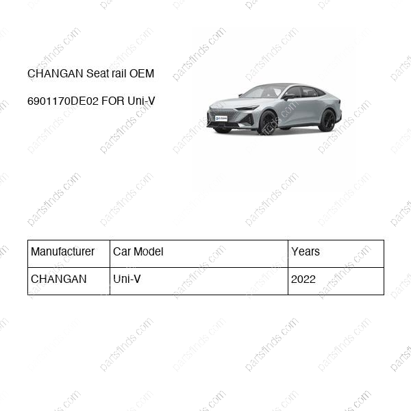 6901170-DE02|6901170DE02 | Seat rail | CHANGAN parts | C281F271101-2100 | C281F2711012100 | Uni-V | PartsFinds