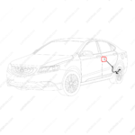 7035004100|7035004100 | ABS sensor | GEELY parts | 1017032596 | 1017032596 | Emgrand GT | PartsFinds