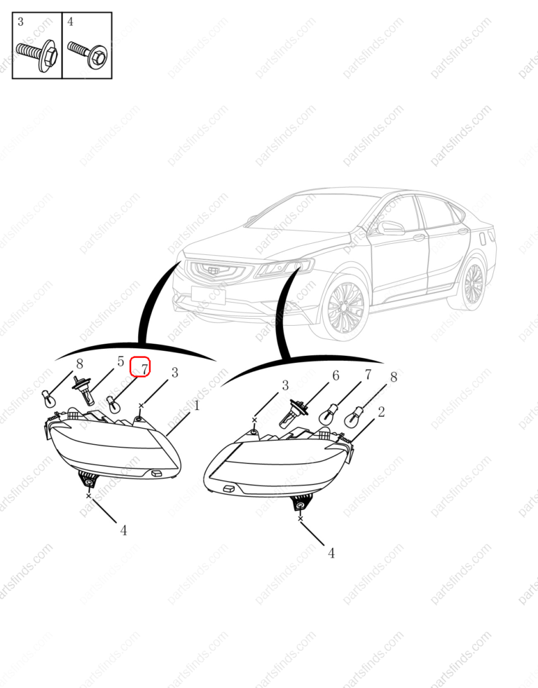 7051002300|7051002300 | Light bulb | GEELY parts | 1067030137 | 1067030137 | Emgrand GT | PartsFinds