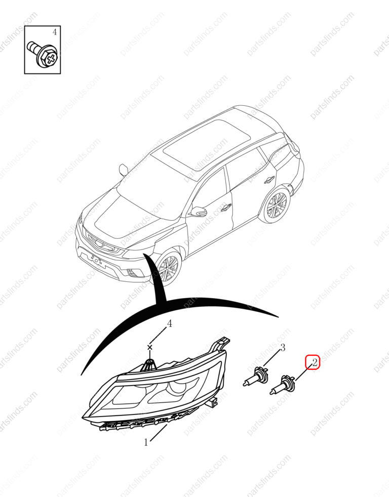 7051023000|7051023000 | Light bulb | GEELY parts | 1017041250 | 1017041250 | Binrui | PartsFinds
