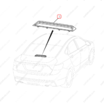 7060000400742|7060000400742 | High mount brake light | GEELY parts | 106703013800742 | 106703013800742 | Emgrand GT | PartsFinds