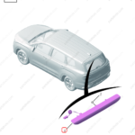 7060006100|7060006100 | High mount brake light | GEELY parts | 6600158446 | 6600158446 | OKAVANGO | PartsFinds