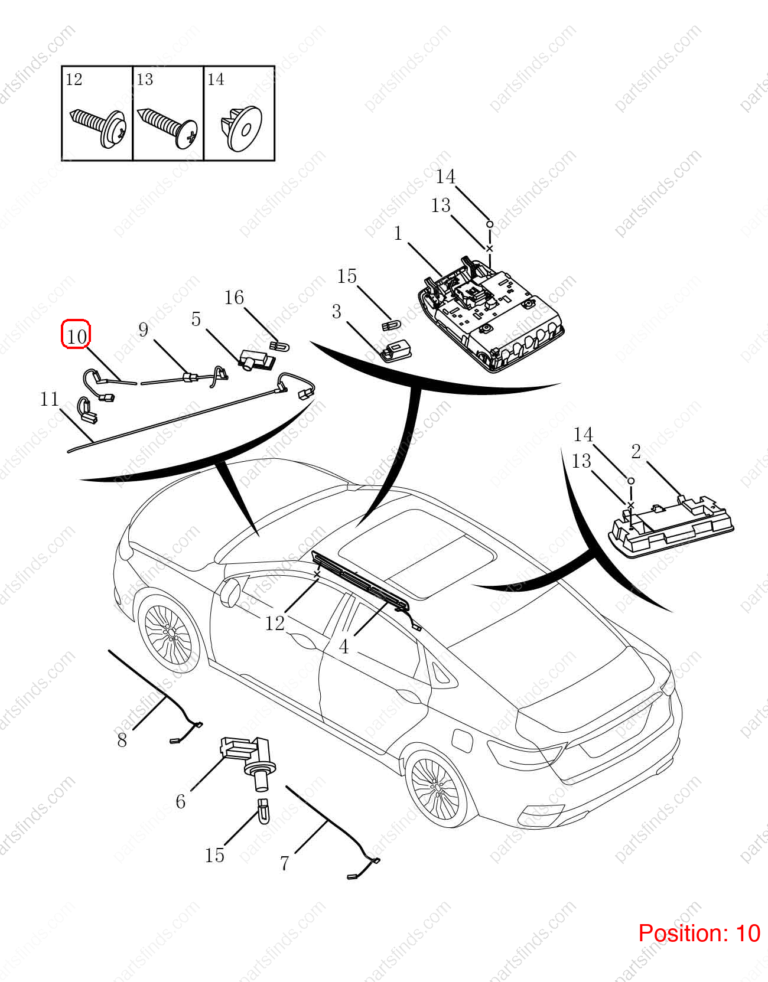 7063001900|7063001900 | Ambient lighting | GEELY parts | 1067030298 | 1067030298 | Emgrand GT | PartsFinds