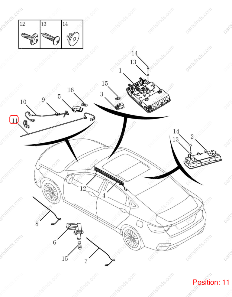 7063002000|7063002000 | Ambient lighting | GEELY parts | 1067030299 | 1067030299 | Emgrand GT | PartsFinds