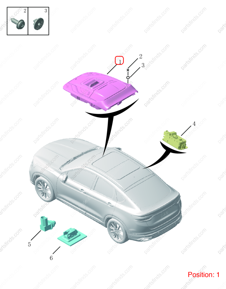 7063019100742|7063019100742 | Reading light | GEELY parts | 6600040844742 | 6600040844742 | Tugella | PartsFinds