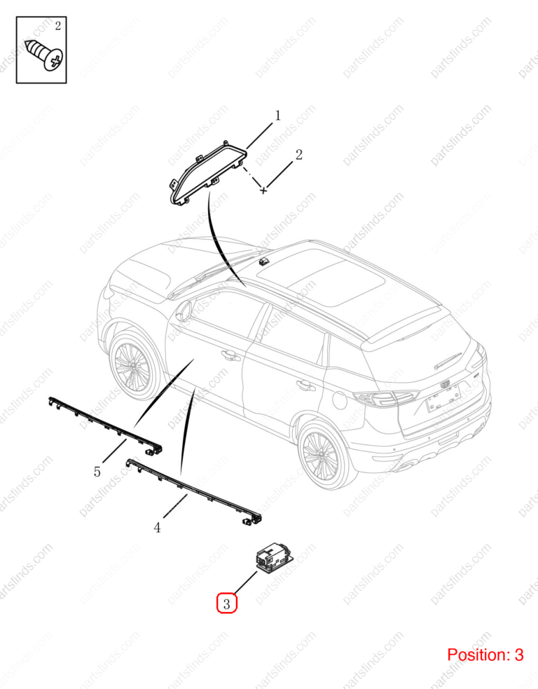 7064004100|7064004100 | Glove compartment light | GEELY parts | 6600102246 | 6600102246 | Tugella | PartsFinds