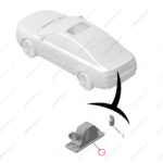 7069001900|7069001900 | License plate light | GEELY parts | 1118045018 | 1118045018 | Binrui | PartsFinds