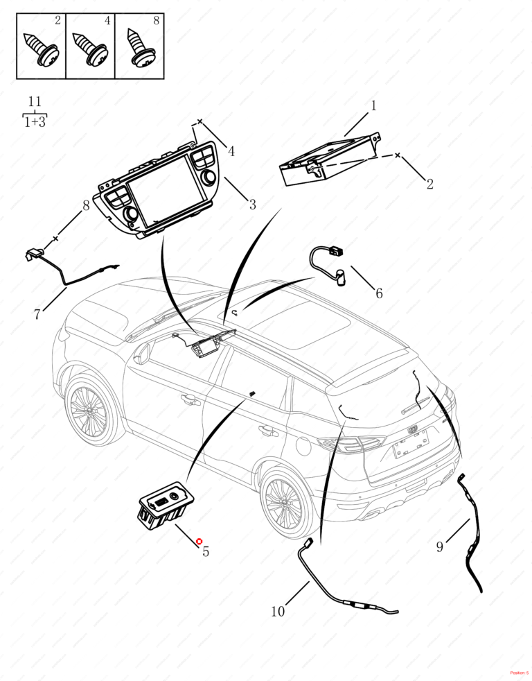 7079006300742|7079006300742 | USB port | GEELY parts | 101702837701742 | 101702837701742 | Emgrand X7 Sport | PartsFinds