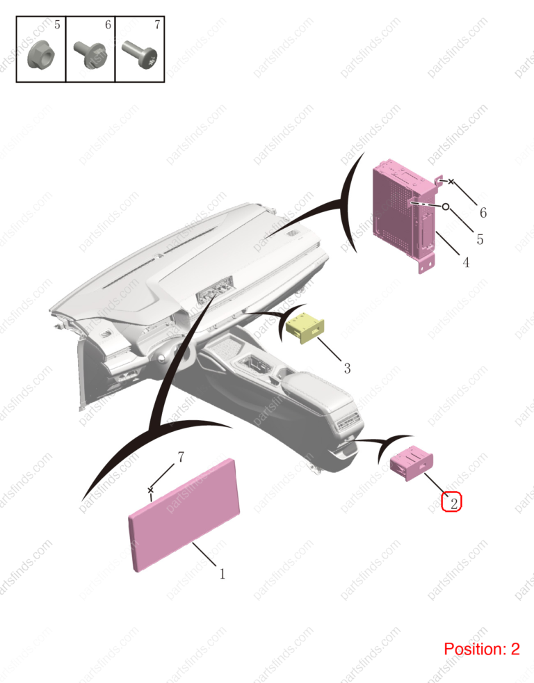 7079028900|7079028900 | USB port | GEELY parts | 6600012680 | 6600012680 | Tugella | PartsFinds