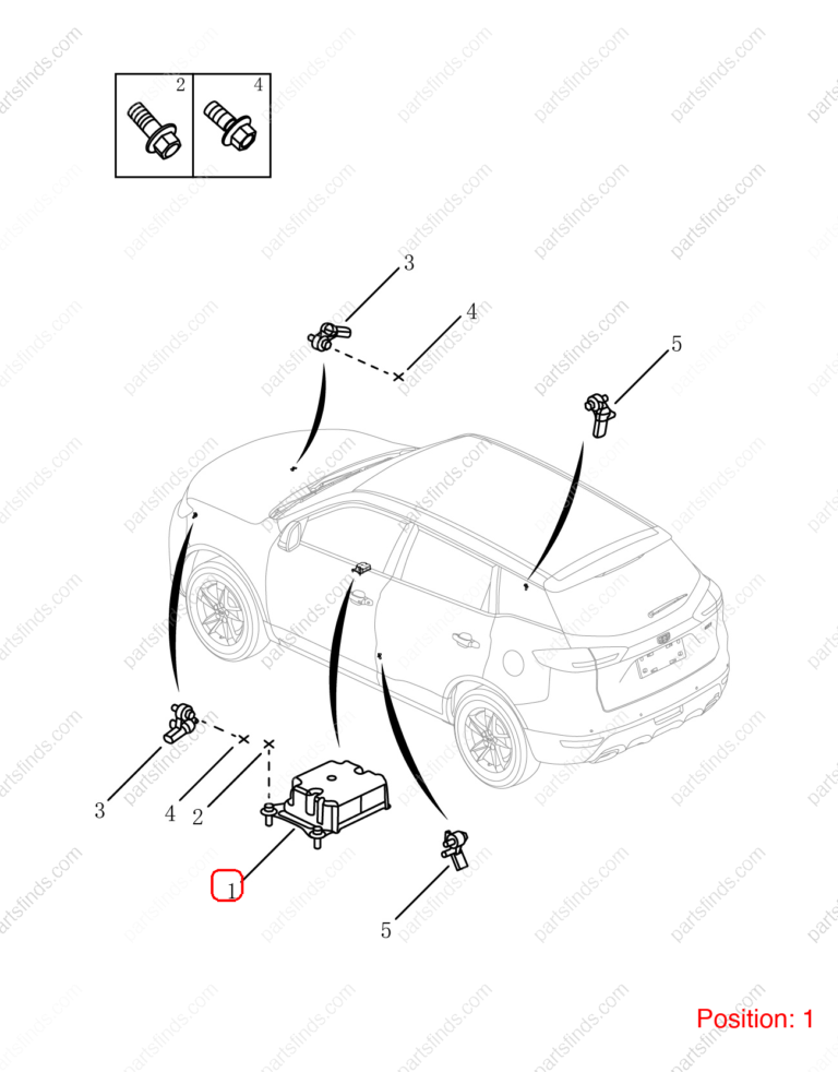 8037017700|8037017700 | Airbag computer | GEELY parts | 8891612717 | 8891612717 | Emgrand X7 Sport | PartsFinds