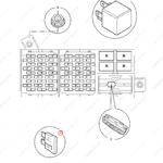 ADU1876|ADU1876 | Fuses | MG parts | | | MG6 | MG550 | MG750 | PartsFinds