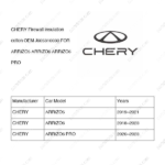 J60-5310030|J605310030 | Firewall insulation cotton | CHERY parts | | | ARRIZO5 | ARRIZO6 | ARRIZO6 PRO | PartsFinds