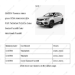 J69-8202022BA|J698202022BA | Reverse mirror glass | CHERY parts | | | TIGGO3X | TIGGO2 | Celer Sedan Facelift | PartsFinds