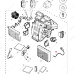 JQC100040|JQC100040 | Air conditioning temperature sensor | MG parts | | | MG6 | MG550 | MG750 | PartsFinds