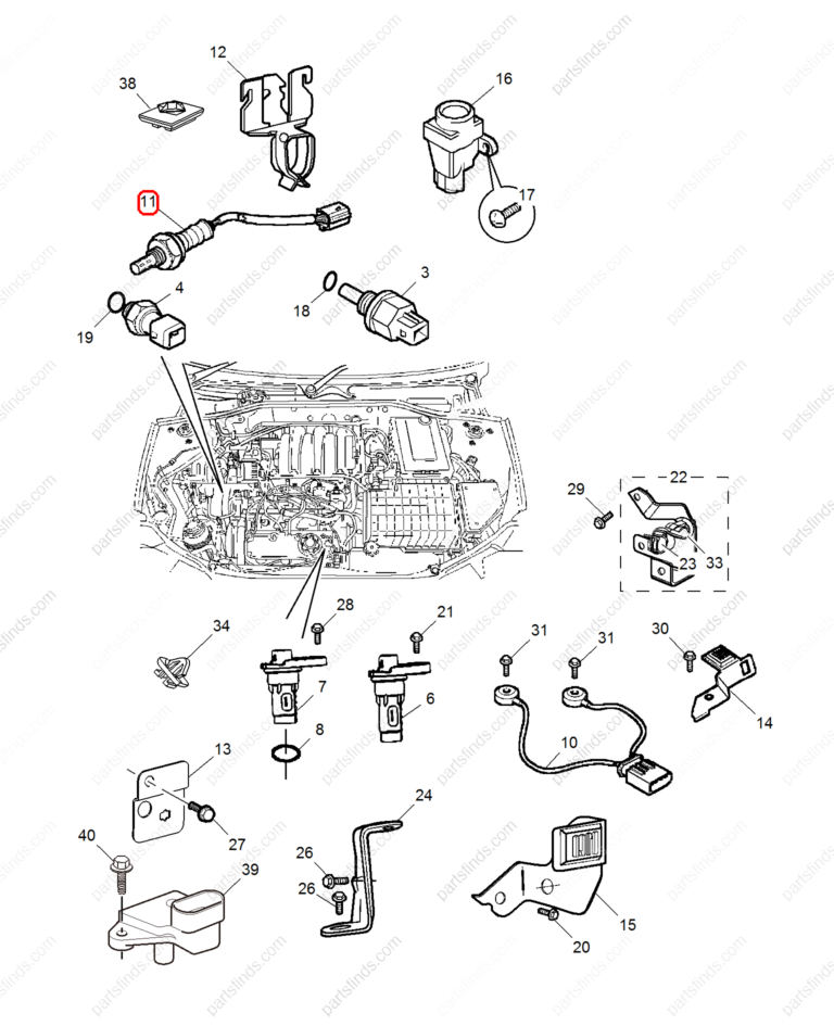 MHK90076C|MHK90076C | Oxygen sensor | MG parts | | | MG6 | MG550 | MG750 | PartsFinds