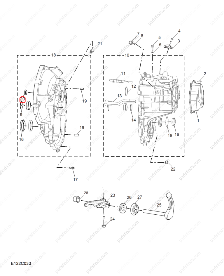 S24108884|S24108884 | Transmission oil seal | MG parts | | | MG5 | MG GT | PartsFinds