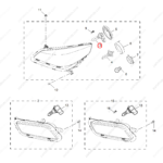 XBCS0020A|XBCS0020A | Light bulb | MG parts | | | MG5 | MG750 | PartsFinds
