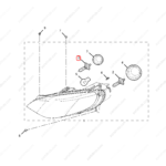 XBCS0070A|XBCS0070A | Light bulb | MG parts | | | MG6 | MG550 | MG750 | PartsFinds