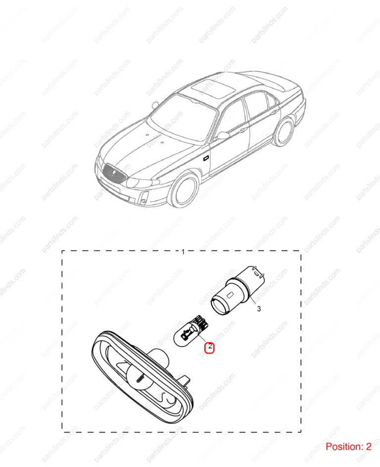 XBDS0040A|XBDS0040A | Light bulb | MG parts | | | MG6 | MG550 | MG350 | PartsFinds